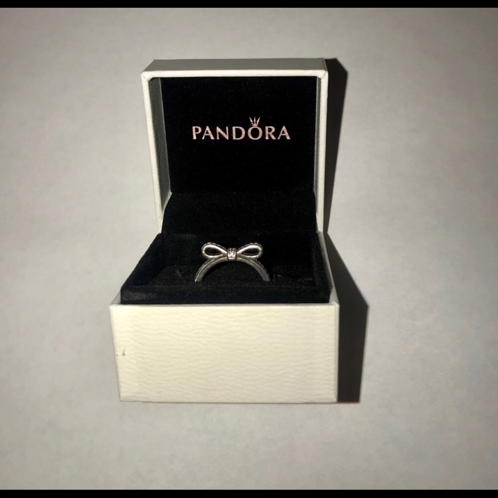 Pandora bow ring.